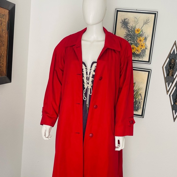 London Fog Red Women's Jacket - Picture 11 of 13